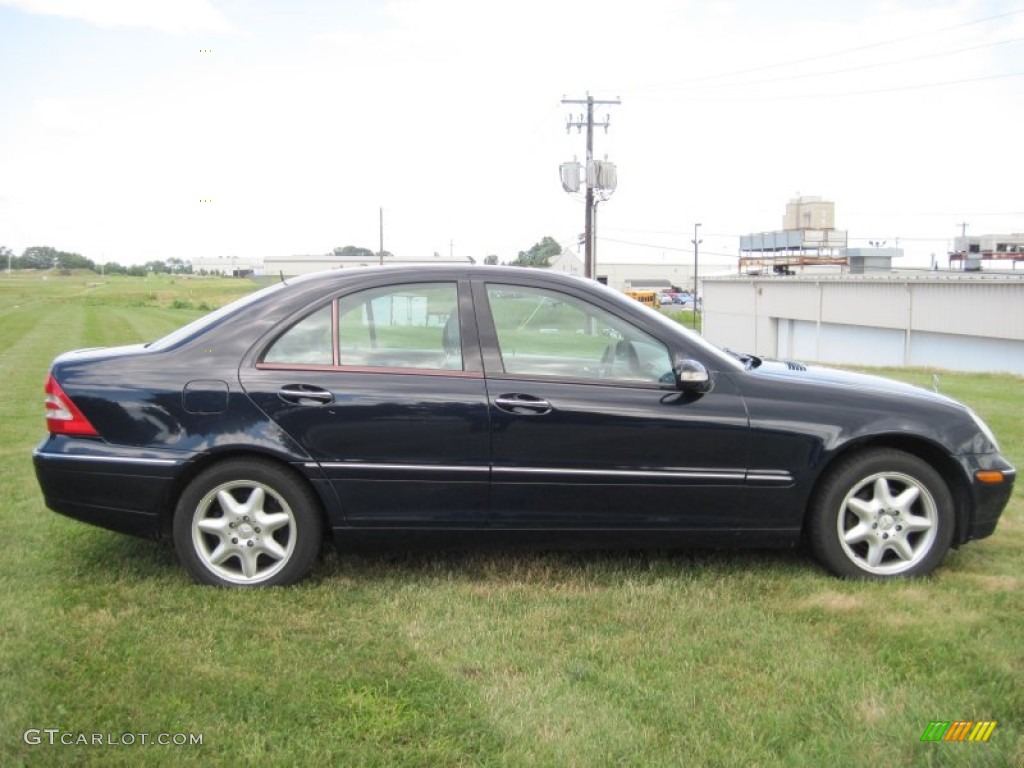 Midnight Blue 2001 Mercedes-Benz C 240 Sedan Exterior Photo #50529727