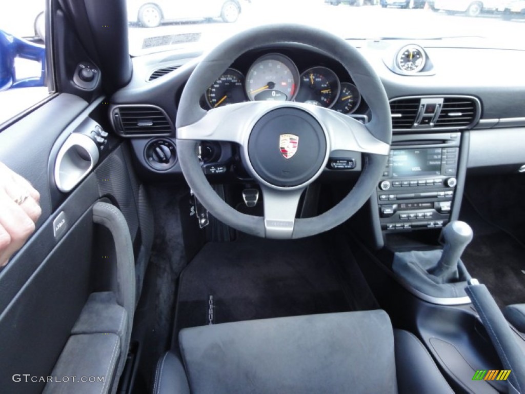 2010 Porsche 911 GT3 Black w/Alcantara Steering Wheel Photo #50529976