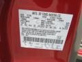 G2: Redfire Metallic 2007 Ford Escape XLT 4WD Color Code