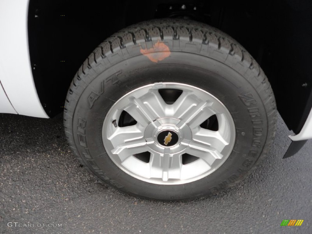 2011 Silverado 1500 LT Extended Cab 4x4 - Summit White / Ebony photo #9