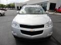 2011 Silver Ice Metallic Chevrolet Traverse LT AWD  photo #2