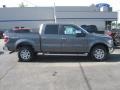 2011 Sterling Grey Metallic Ford F150 Lariat SuperCrew 4x4  photo #3