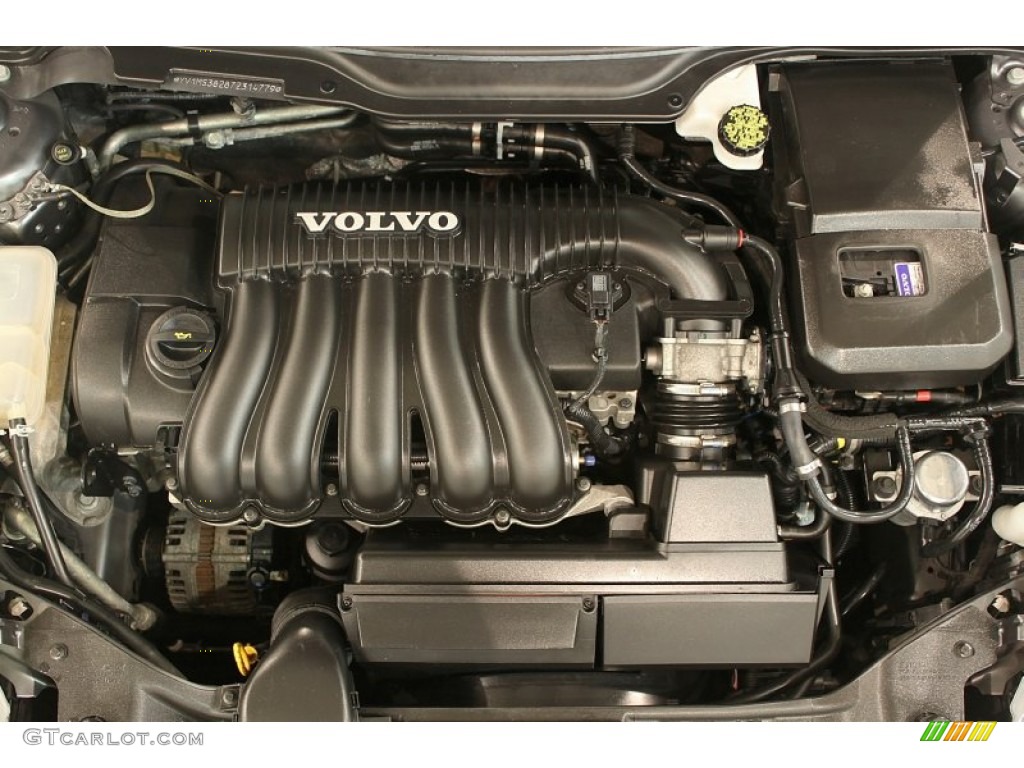 2007 Volvo S40 2.4i 2.4 Liter DOHC 20 Valve VVT Inline 5 Cylinder Engine Photo #50533036