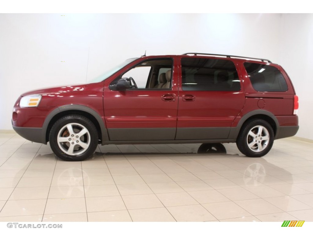 Sport Red Metallic 2005 Pontiac Montana SV6 FWD Exterior Photo #50533123