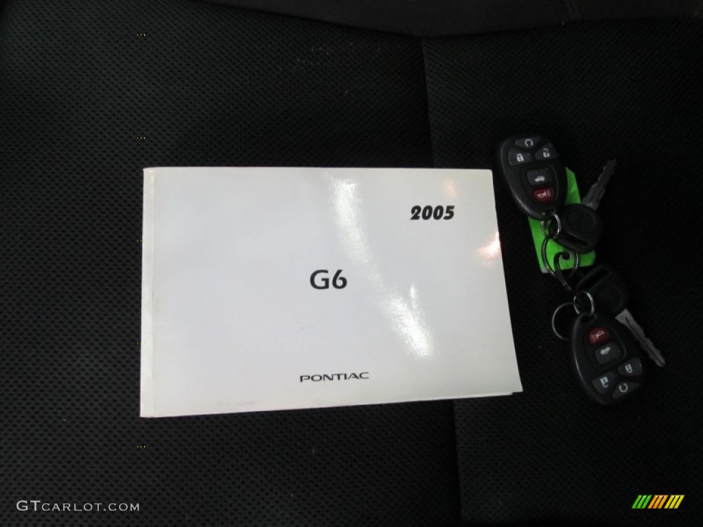2005 G6 GT Sedan - Granite Metallic / Ebony photo #13