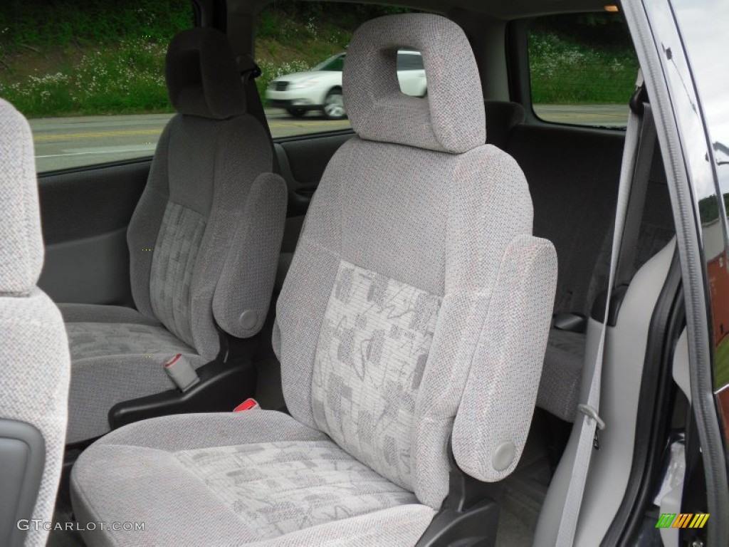 Gray Interior 2001 Pontiac Montana Standard Montana Model Photo #50533816