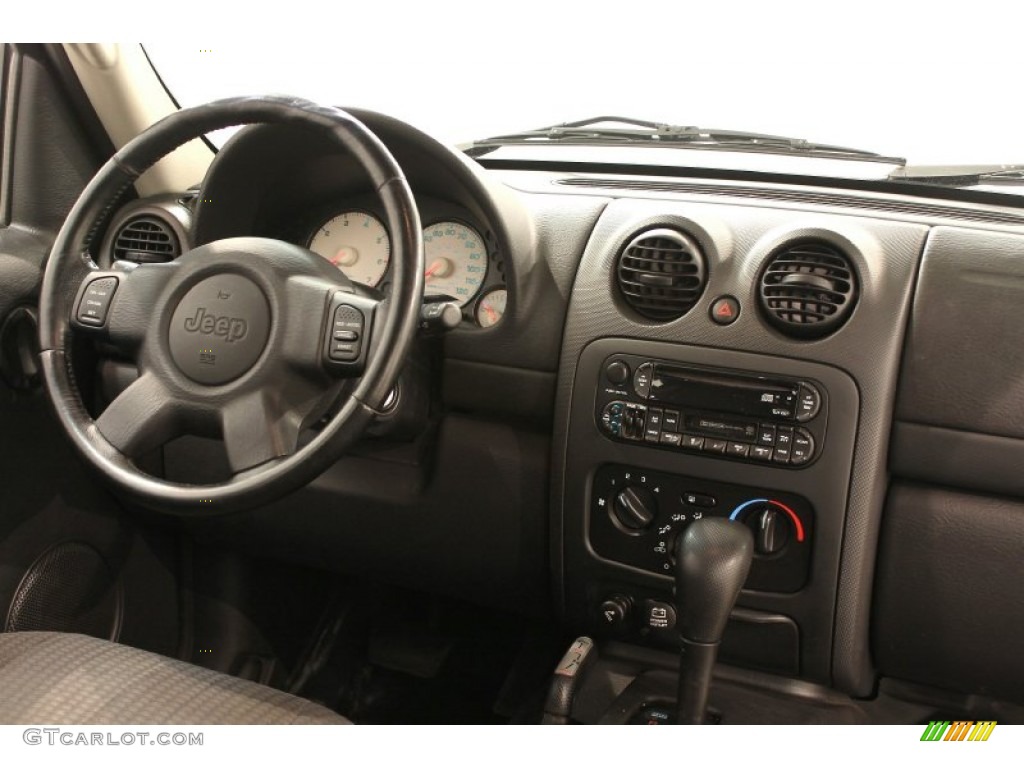 2002 Liberty Sport 4x4 - Patriot Blue Pearlcoat / Dark Slate Gray photo #15