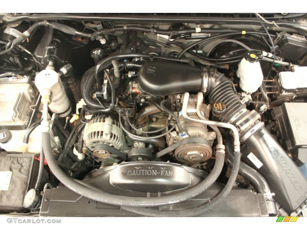 2004 GMC Sonoma SLS Crew Cab 4x4 4.3 OHV 12-Valve V6 Engine Photo #50534526