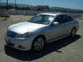 2008 Liquid Platinum Metallic Infiniti M 35 Sedan  photo #3