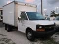 Summit White 2005 Chevrolet Express 3500 Cutaway Moving Van