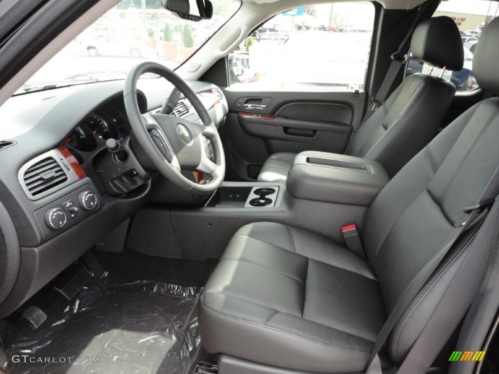 2011 Silverado 1500 LTZ Extended Cab 4x4 - Black / Ebony photo #10