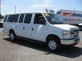 Oxford White - E Series Van E350 Super Duty XLT Extended Passenger Photo No. 1
