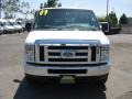 Oxford White - E Series Van E350 Super Duty XLT Extended Passenger Photo No. 2