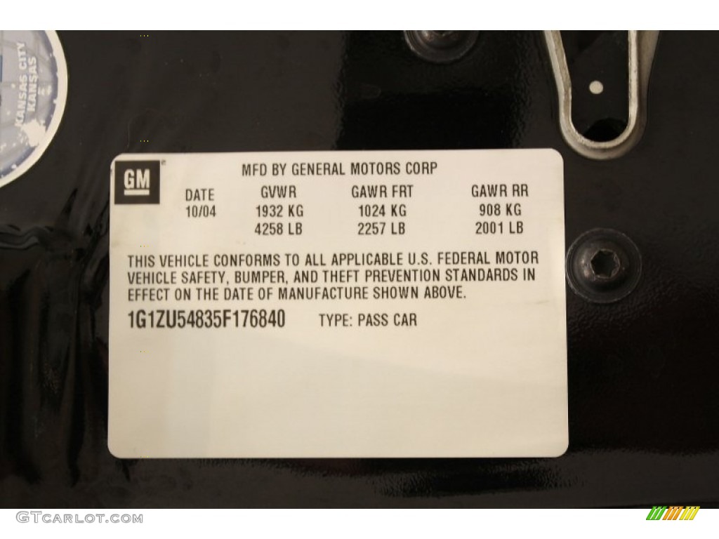 2005 Malibu LT V6 Sedan - Black / Neutral Beige photo #22
