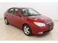 Redfire Pearl 2007 Hyundai Elantra SE Sedan