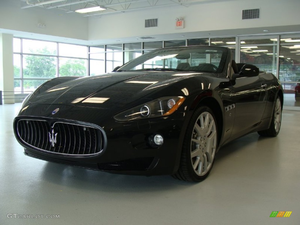 Nero (Black) 2011 Maserati GranTurismo Convertible GranCabrio Exterior Photo #50535523