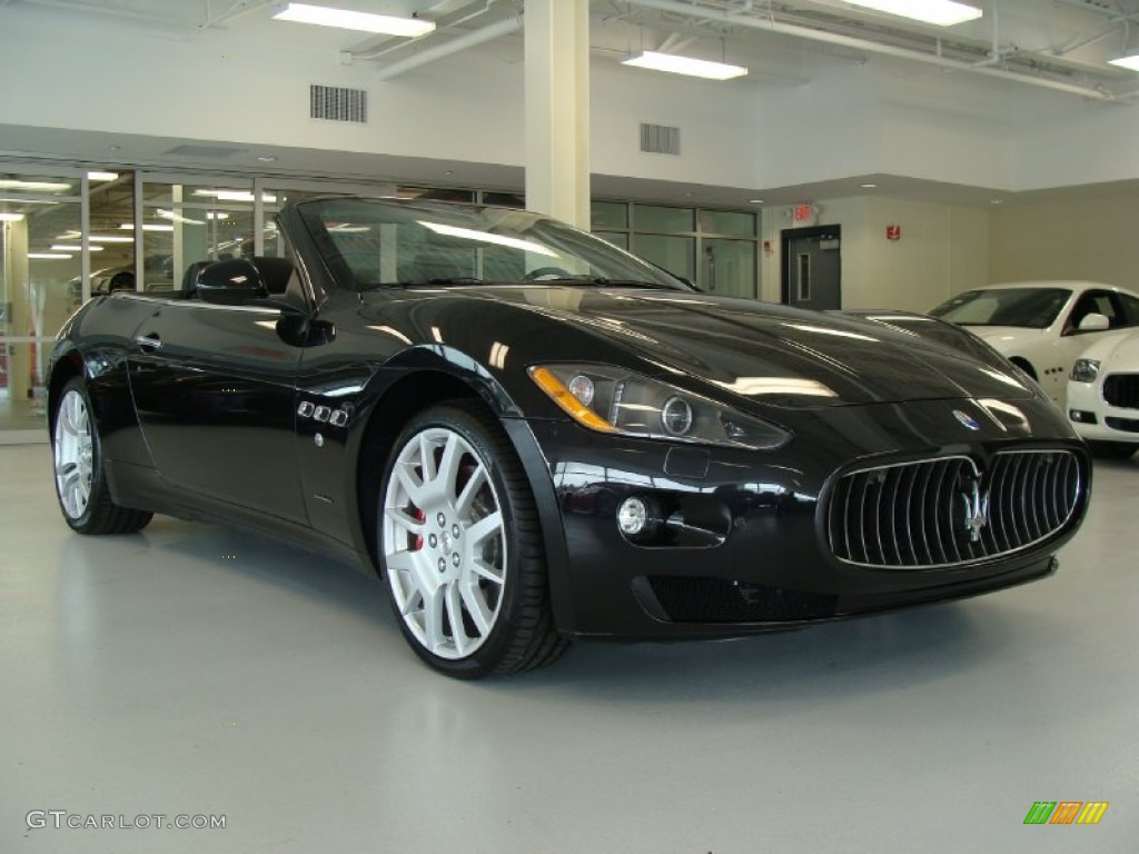 Nero (Black) 2011 Maserati GranTurismo Convertible GranCabrio Exterior Photo #50535550