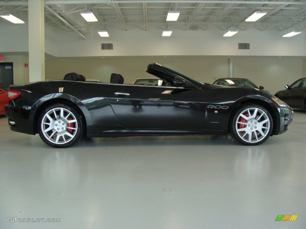 Nero (Black) 2011 Maserati GranTurismo Convertible GranCabrio Exterior Photo #50535565