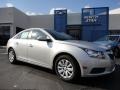 2011 Silver Ice Metallic Chevrolet Cruze LT  photo #1