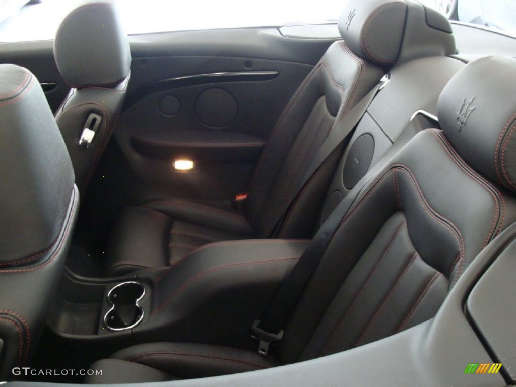 Nero Interior 2011 Maserati GranTurismo Convertible GranCabrio Photo #50535802