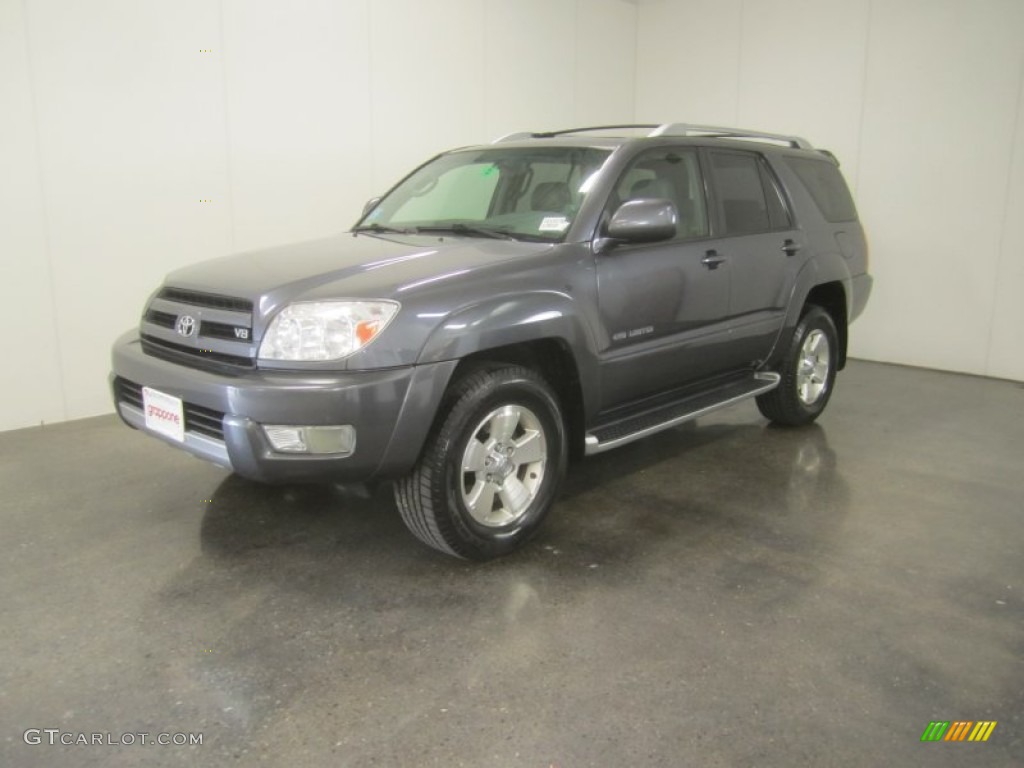 2004 4Runner Limited 4x4 - Galactic Gray Mica / Stone photo #1