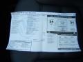 2011 Volkswagen Jetta SE Sedan Window Sticker