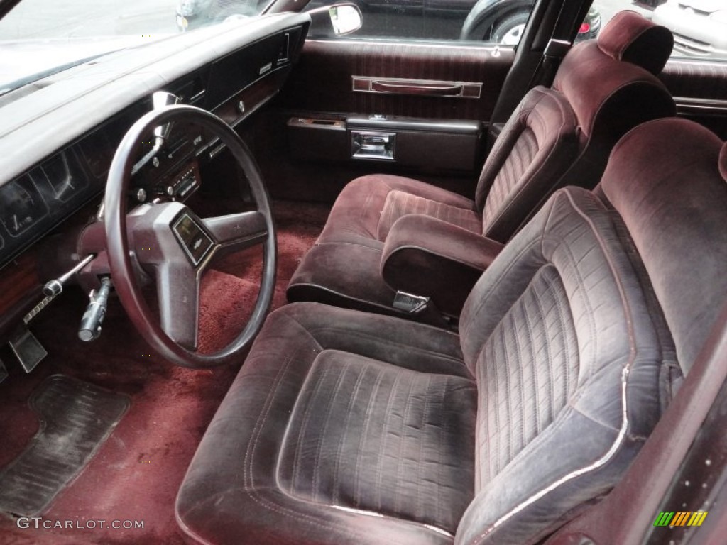 1989 Chevrolet Caprice Classic Brougham Sedan Front Seat Photos