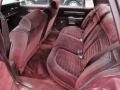 Maroon 1989 Chevrolet Caprice Classic Brougham Sedan Interior Color