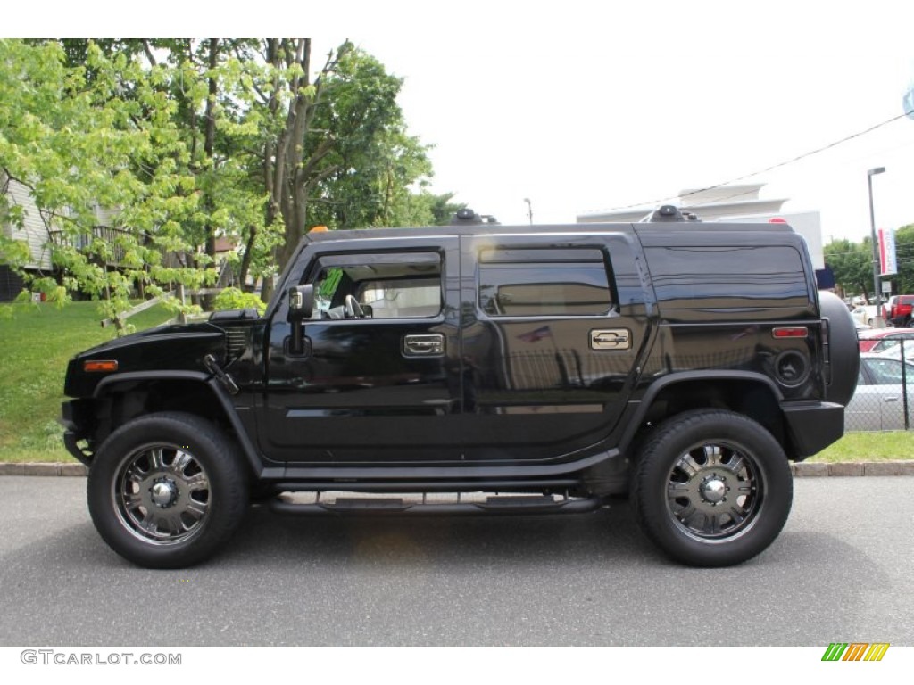 Black 2006 Hummer H2 SUV Exterior Photo #50536881