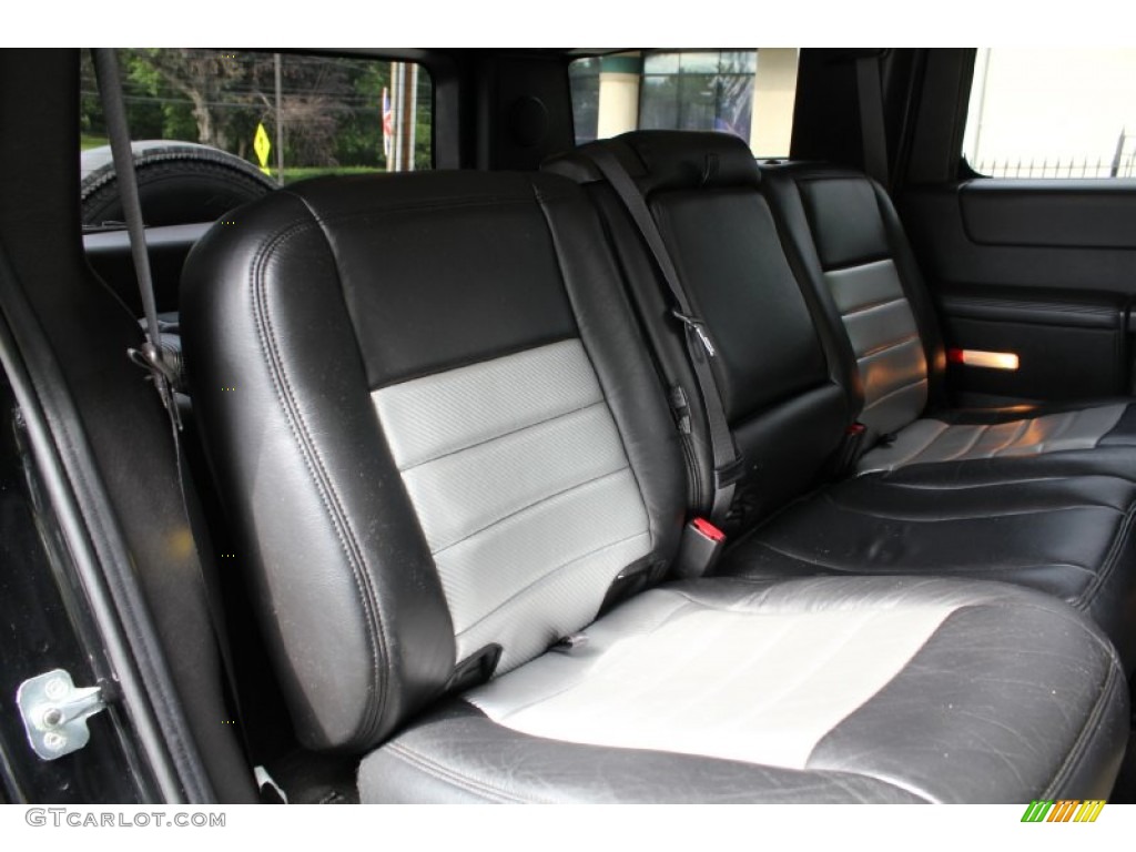 Ebony Interior 2006 Hummer H2 SUV Photo #50537143