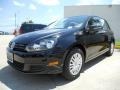 Black 2011 Volkswagen Golf 4 Door Exterior