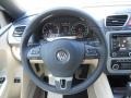 Cornsilk Beige Steering Wheel Photo for 2012 Volkswagen Eos #50538364