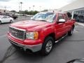 2011 Fire Red GMC Sierra 1500 Extended Cab 4x4  photo #3