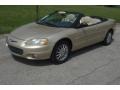 Champagne Pearlcoat 2001 Chrysler Sebring Limited Convertible Exterior