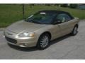 2001 Champagne Pearlcoat Chrysler Sebring Limited Convertible  photo #38