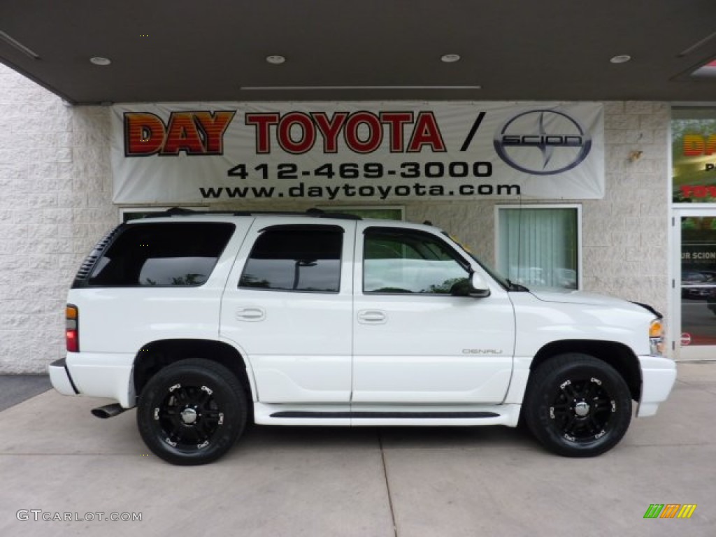 2004 Yukon Denali AWD - Summit White / Sandstone photo #1