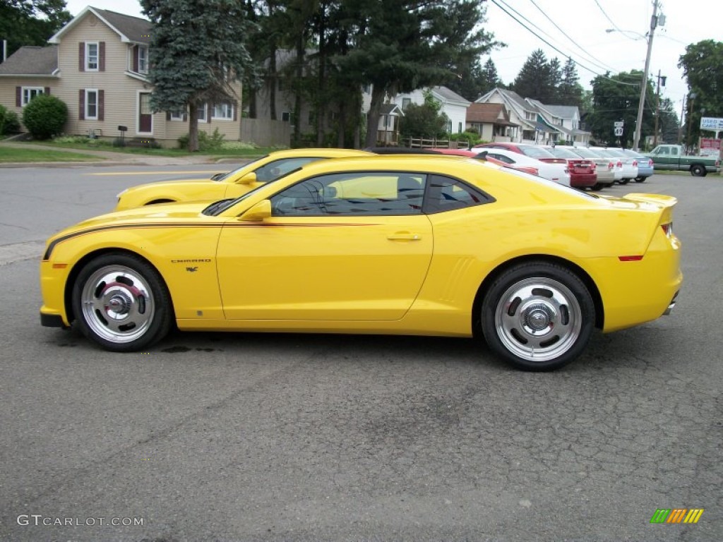 Rally Yellow 2011 Chevrolet Camaro WeC SS Coupe Exterior Photo #50538895