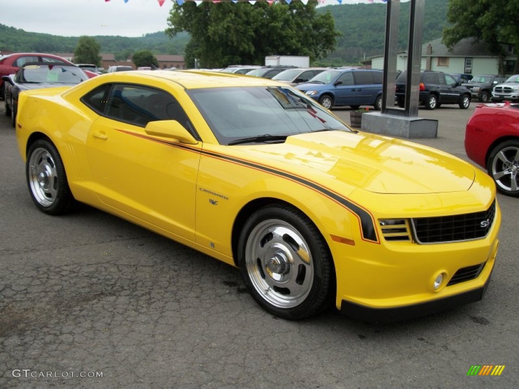 Rally Yellow 2011 Chevrolet Camaro WeC SS Coupe Exterior Photo #50538925