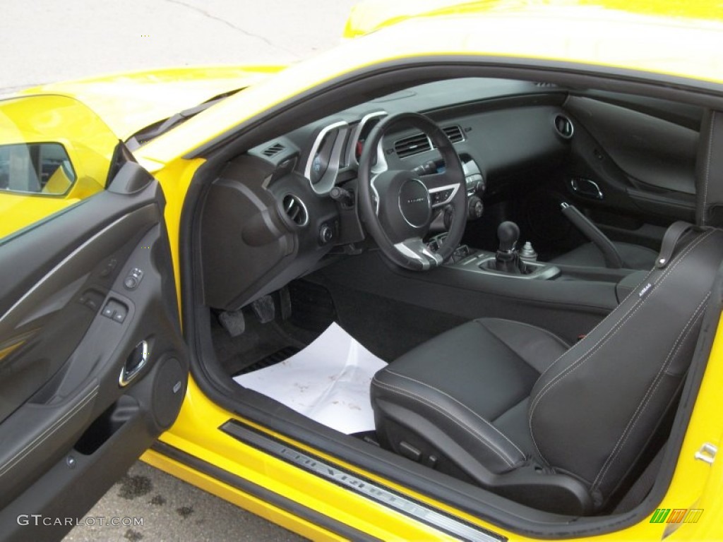 Black Interior 2011 Chevrolet Camaro WeC SS Coupe Photo #50539009