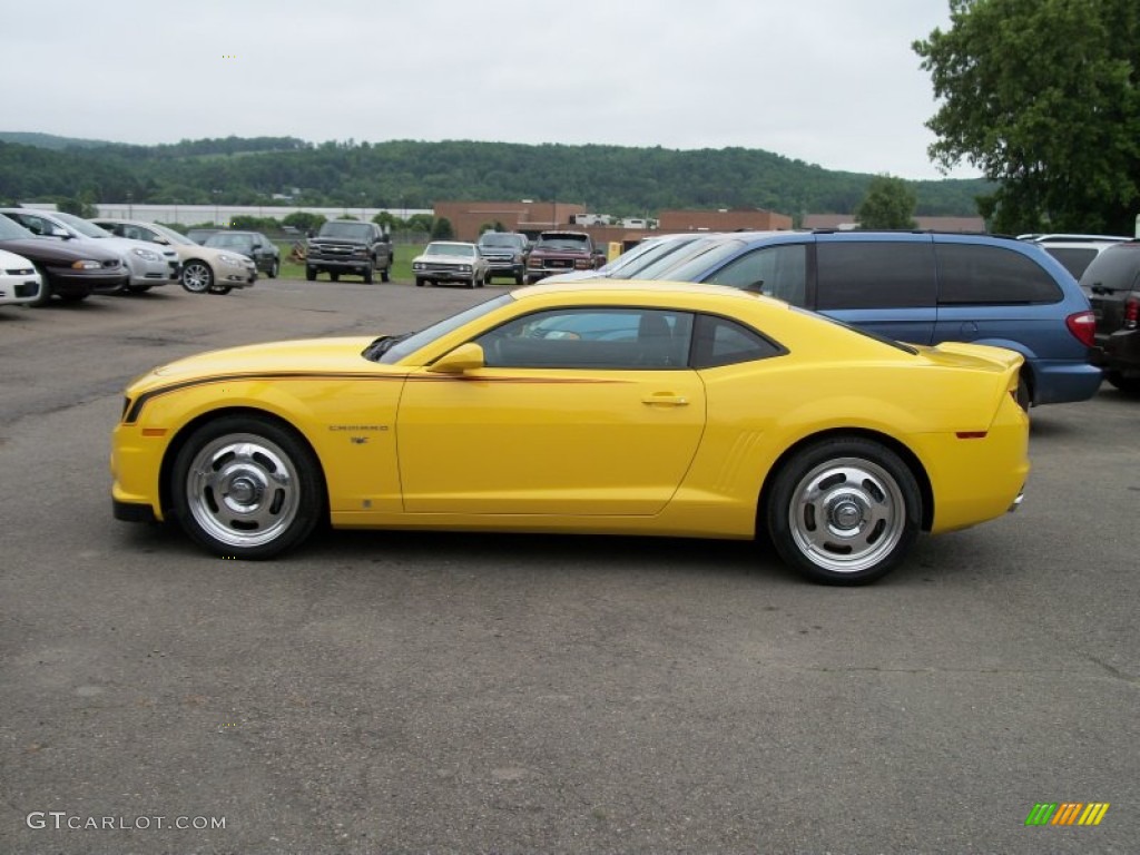 Rally Yellow 2011 Chevrolet Camaro WeC SS Coupe Exterior Photo #50539144
