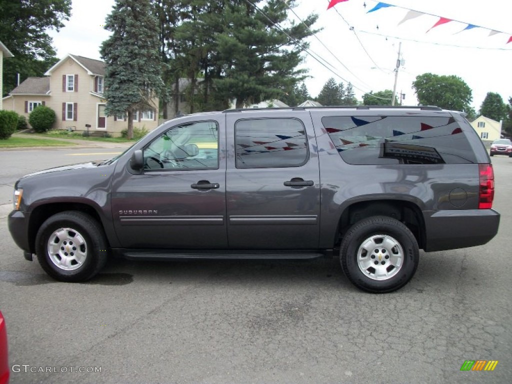 Black Granite Metallic 2010 Chevrolet Suburban LS 4x4 Exterior Photo #50539255