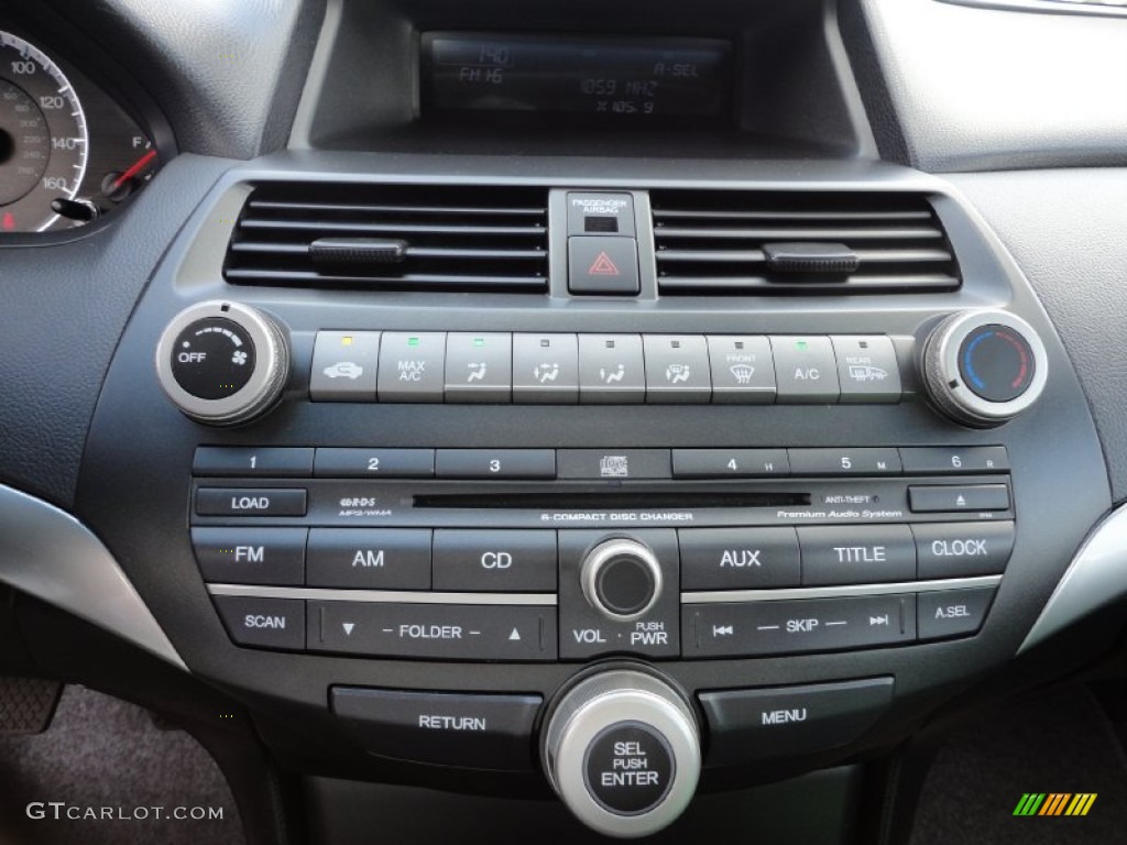 2010 Honda Accord EX Coupe Controls Photo #50539594