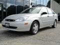 2002 CD Silver Metallic Ford Focus SE Sedan  photo #3