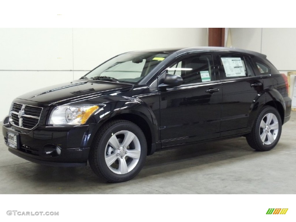 Brilliant Black Crystal Pearl Dodge Caliber