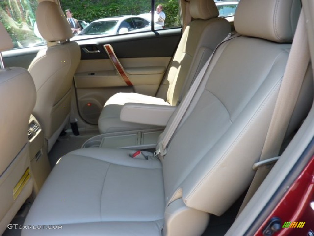 2008 Highlander Limited - Salsa Red Pearl / Sand Beige photo #9