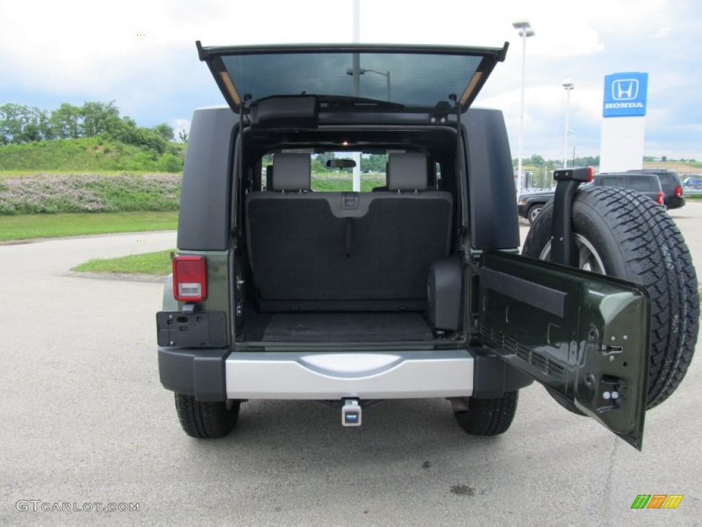 2008 Wrangler Sahara 4x4 - Jeep Green Metallic / Dark Slate Gray/Medium Slate Gray photo #15