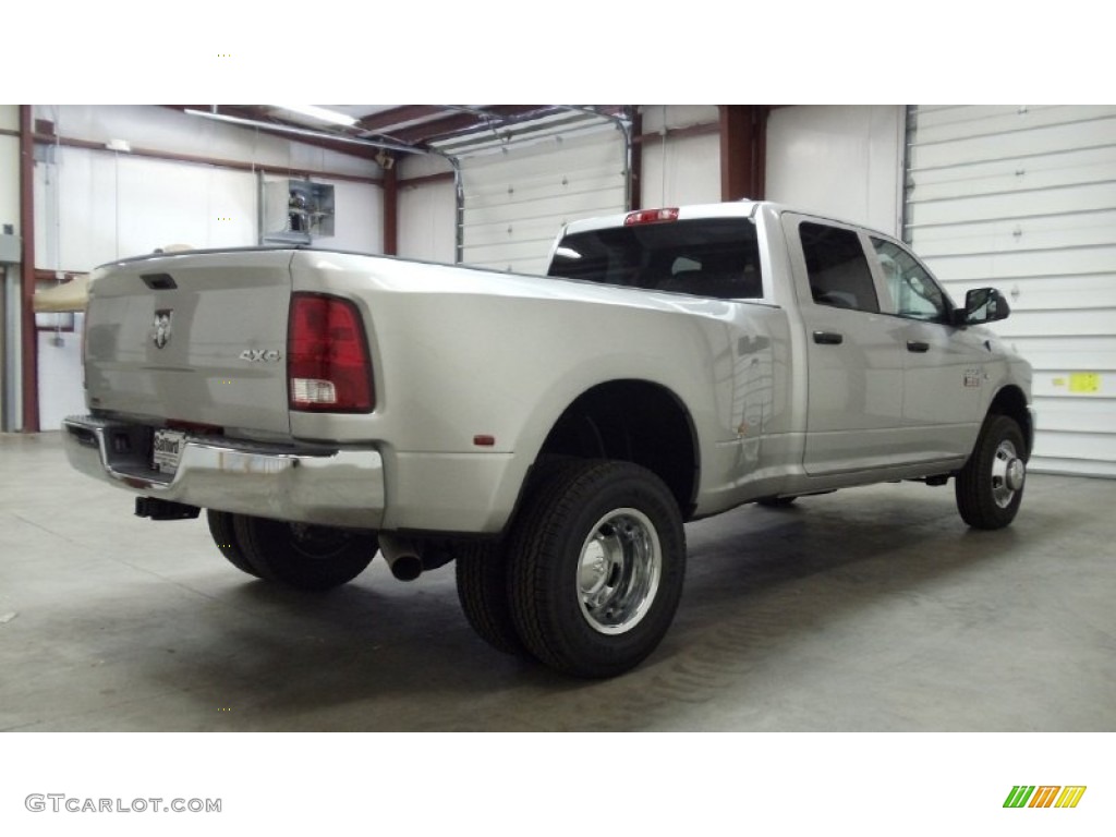 Bright Silver Metallic 2011 Dodge Ram 3500 HD ST Crew Cab 4x4 Dually Exterior Photo #50541418