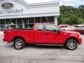 Bright Red - F150 STX SuperCab 4x4 Photo No. 7