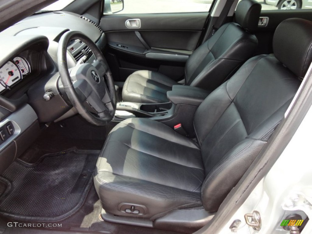 Petrol Gray Interior 2004 Mitsubishi Galant GTS Photo #50542510