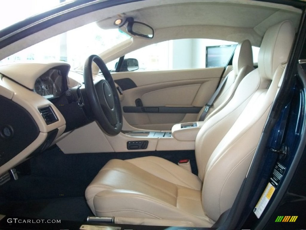 2008 V8 Vantage Coupe - Midnight Blue / Sahara Tan photo #11